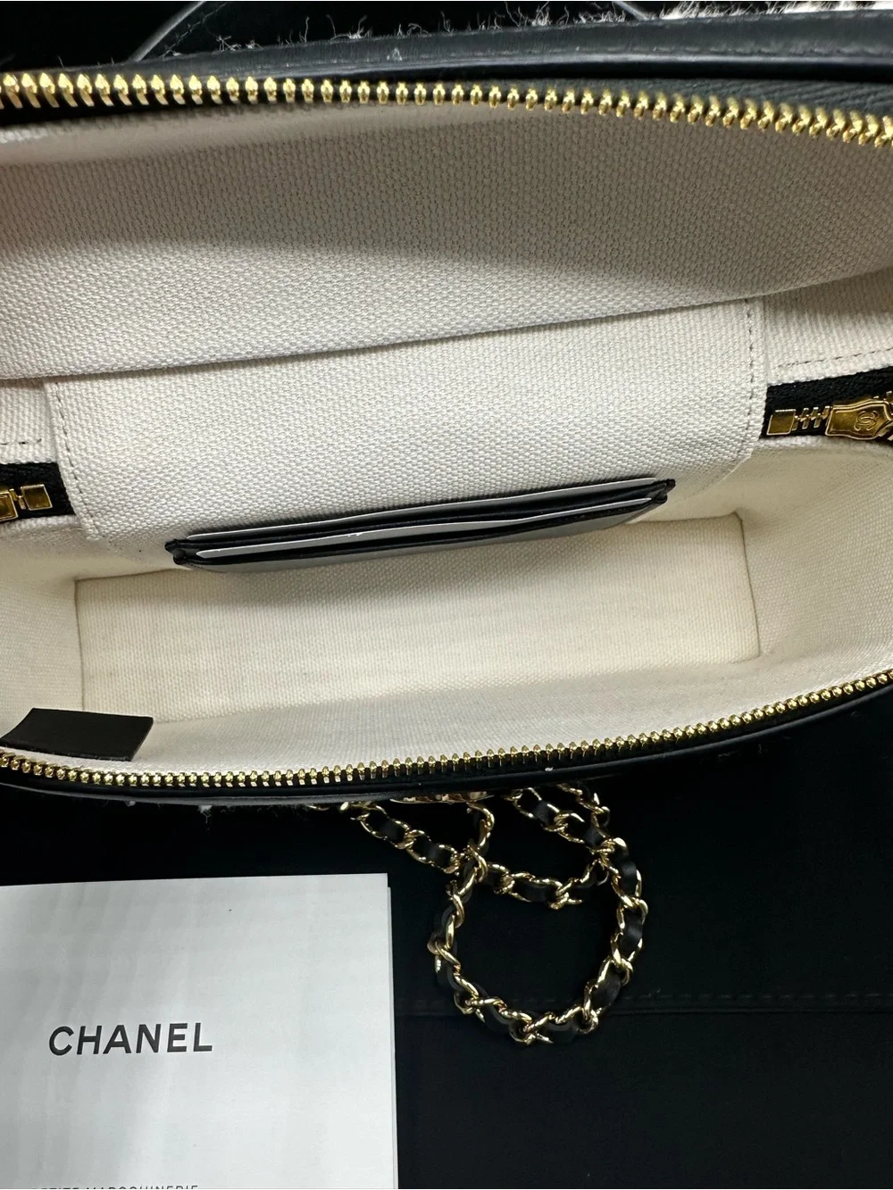 Chanel coco beach slim vanity tweed ecru - Picture 8 of 10